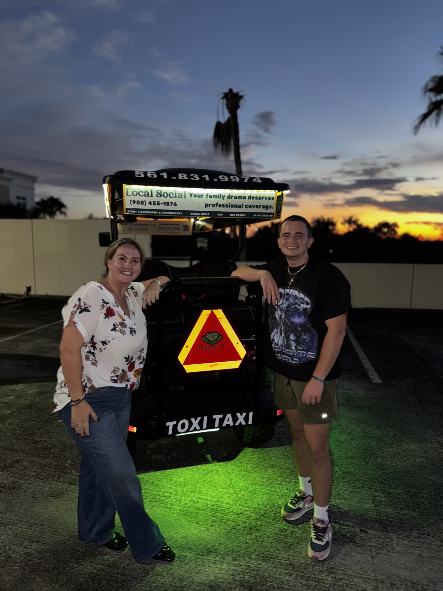 How We Teamed Up with Toxi Taxi to Bring Jupiter’s Favorite Ride to Life on Social